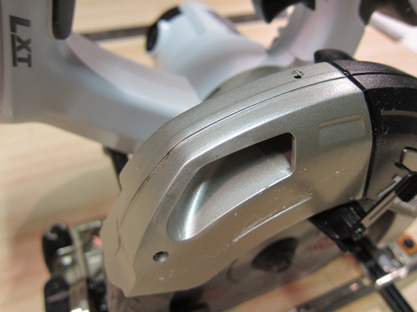 Ministork通信 自作充電丸鋸ダストノズル